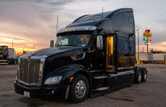 Peterbilt 589 custom two bedroom super sleeper truck