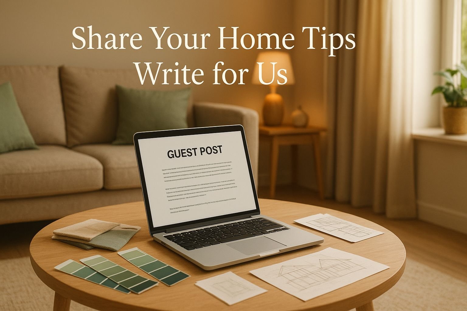 Write Home Write for Us | Guest Posts on Interior Design & Home Improvement