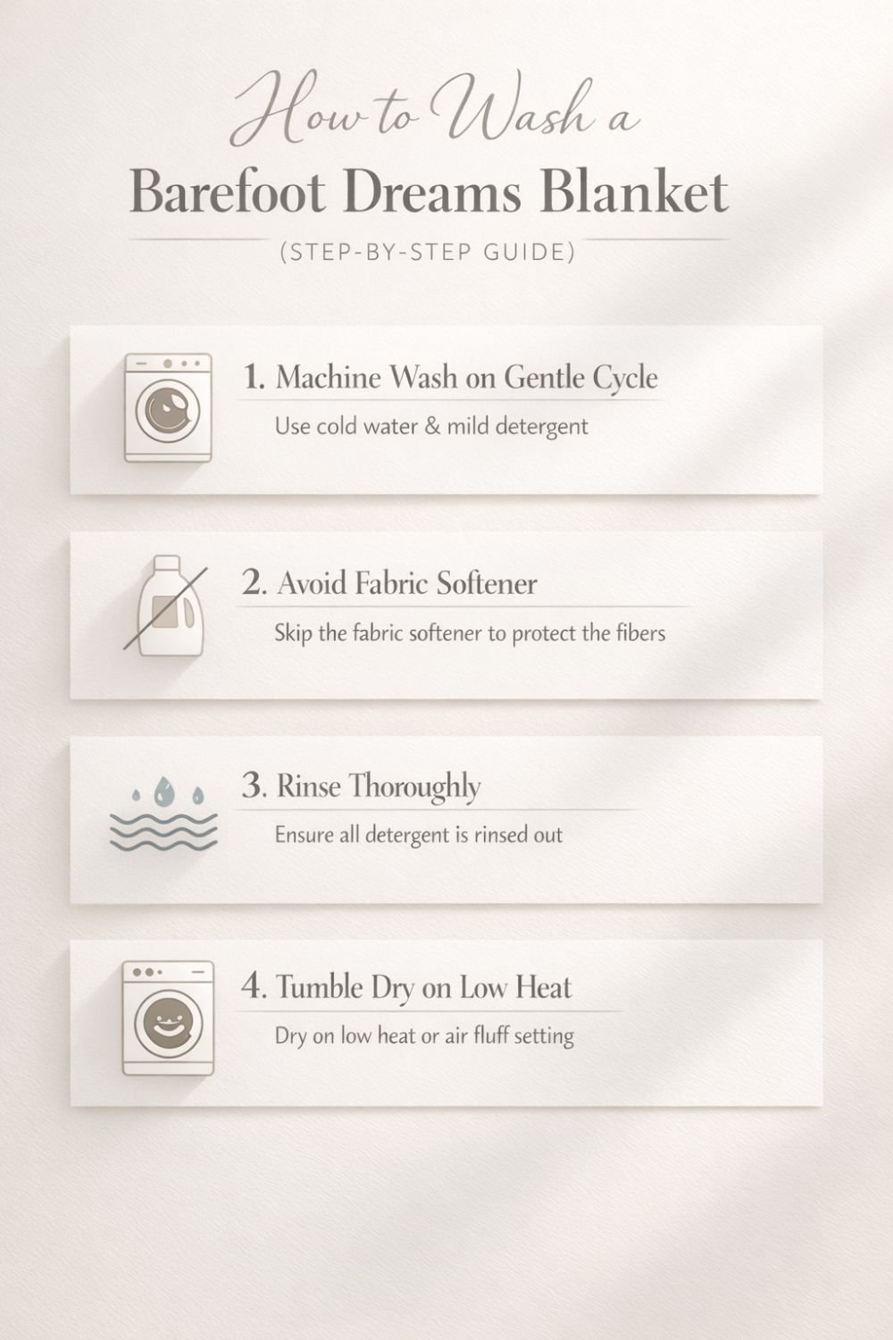 How to Wash a Barefoot Dreams Blanket Without Ruining Softness (Easy Guide)