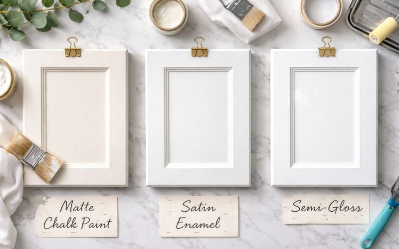 Cabinet Paint Finishes Comparison