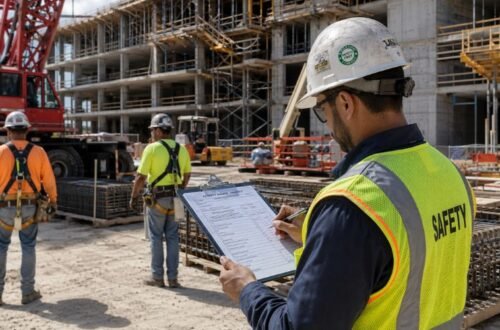 activity hazard analysis construction site safety checklist