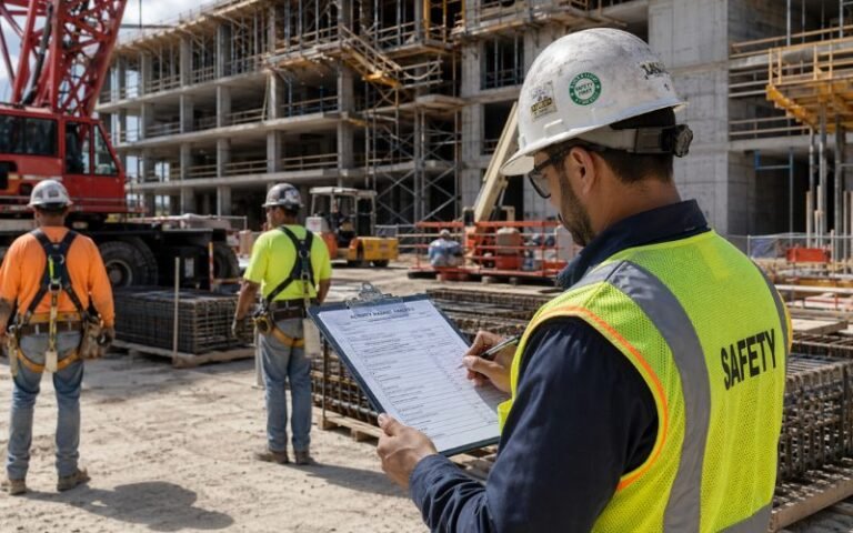 activity hazard analysis construction site safety checklist