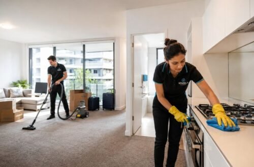 Same-day end of lease cleaning service in Australia during a rental move-out