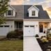 Weekend exterior makeover improving curb appeal and home value