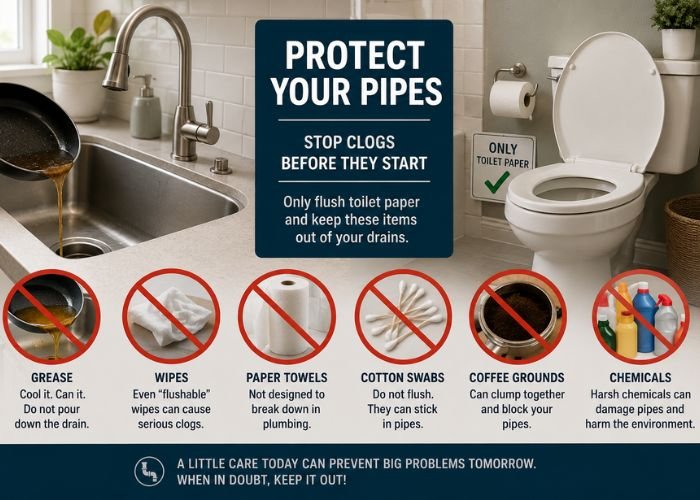 Household items that can damage a septic system