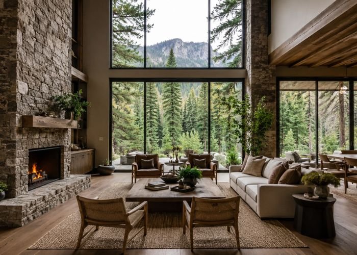 Nature Inspired Interior Design With Outdoor Connection Nature-inspired home décor with plants and natural materials
