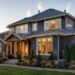 Energy-efficient modern home with insulated windows and a maintained HVAC system