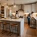 Modern remodeled kitchen with functional layout and smart storage