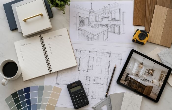 Home remodeling planning checklist and renovation priorities