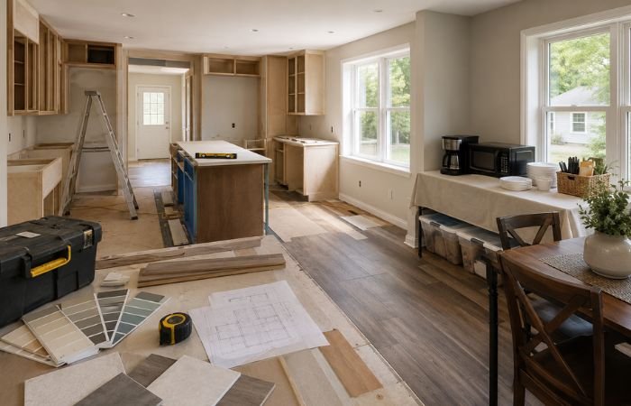 Planning a home remodel while maintaining everyday living space