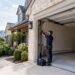 Reliable garage door repair technician servicing a residential garage in Nashville TN