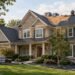 Residential roof replacement on an upscale American home